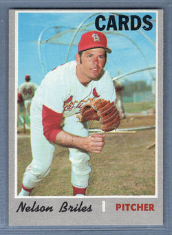 1970 Topps #435 Nelson Briles  EX-MT  SB2