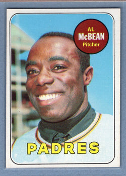 1969 Topps #14 Al McBean (b) EX-MT  GOWABB