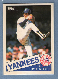 1985 Topps Tiffany #507 Ray Fontenot NM