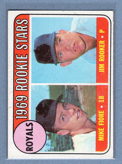 1969 Topps #376 Royals Rookies (st) (e) VG  GO602