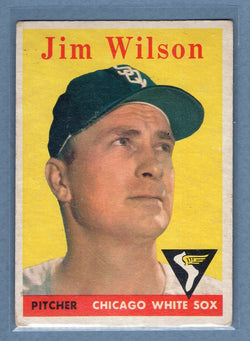 1958 Topps #163 Jim Wilson (b) VG  GO501