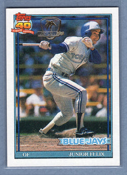 1991 Topps Desert Shield #543 Junior Felix  NM  GO625