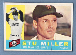 1960 Topps #378 Stu Miller(b) EX   GO550