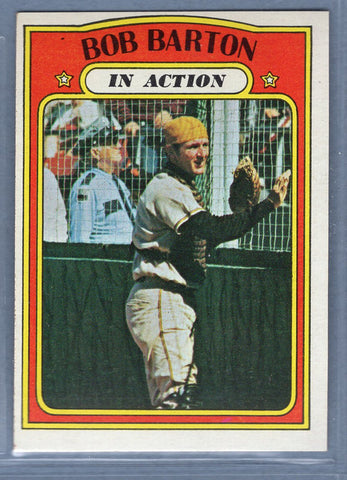 1972 Topps #40 Bob Barton IA (C) EX-MT  GO544
