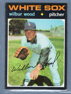 1971 Topps #436 Wilbur Wood  EX  GO747