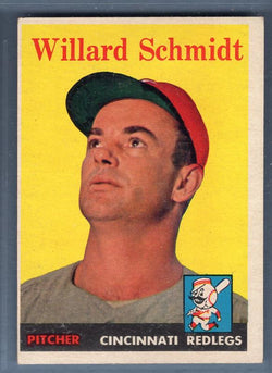 1958 Topps #214 Willard Schmidt EX  GO401