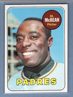 1969 Topps #14 Al McBean (c) EX-MT  GOWABB