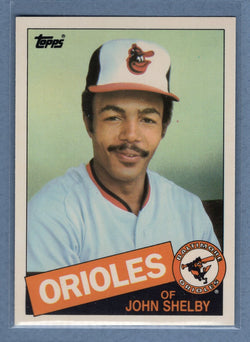 1985 Topps Tiffany #508 John Shelby NM