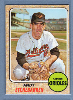 1968 Topps #204 Andy Etchebarren (a)  EX-MT  GO550