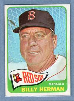 1965 Topps #251 Billy Herman (HOF) (b) (st) VG  GO375