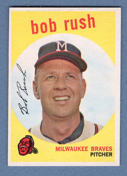 1959 Topps #396 Bob Rush EX-MT  GO160