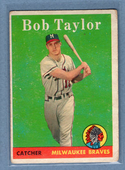 1958 Topps #164 Bob Taylor (a) VG  GO501
