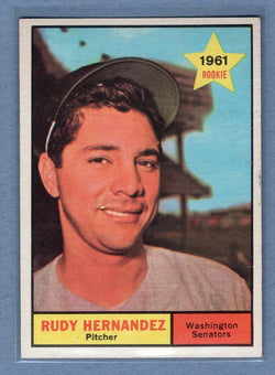 1961 Topps #229 Rudy Hernandez EX-MT  GO195