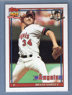 1991 Topps Desert Shield #153 Bryan Harvey  NM  GO500