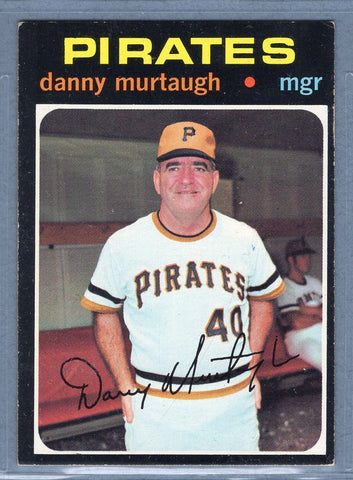 1971 Topps #437 Danny Murtaugh  EX  GO747