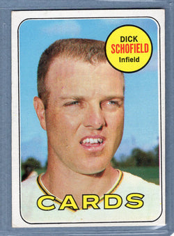 1969 Topps #18 Dick Schofield EX-MT  GO661