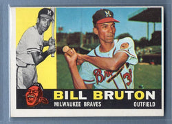 1960 Topps #37 Bill Bruton EX   GO255
