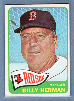 1965 Topps #251 Billy Herman (HOF) (c) EX   GO375
