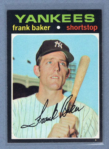 1971 Topps #213 Frank Baker  (c) EX-MT  GO340