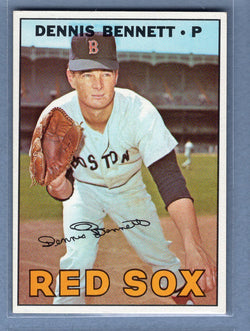 1967 Topps #206 Dennis Bennett EX-MT    GO323