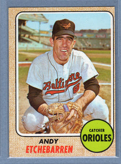1968 Topps #204 Andy Etchebarren (b)  EX  GO550