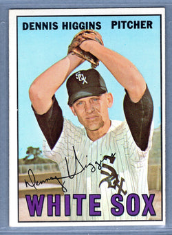 1967 Topps #52 Dennis Higgins EX-MT  GO510