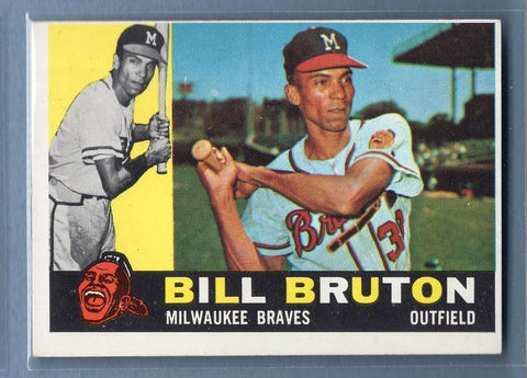 1960 Topps #37 Bill Bruton EX   GO255