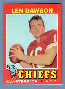 1971 Topps #180 Len Dawson (HOF) EX-MT  GO248