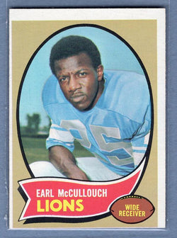 1970 Topps #195 Earl McCullouch EX  GO263B