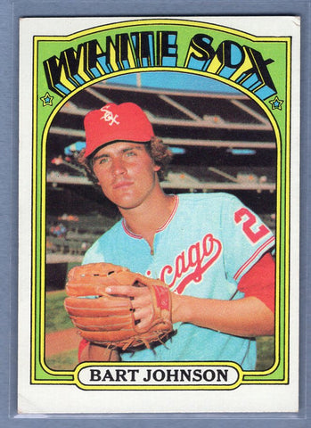 1972  Topps #126 Bart Johnson Ex-Nm