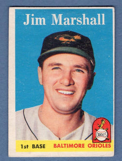 1958 Topps #441 Jim Marshall VG-EX  GO495