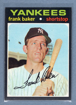 1971 Topps #213 Frank Baker  (d) EX-MT  GO340