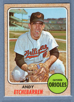 1968 Topps #204 Andy Etchebarren (c)  EX-MT  GO550