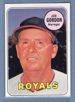 1969 Topps #484 Joe Gordon (HOF) (c) EX-MT  GOWABB