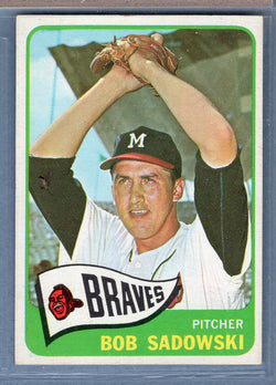 1965 Topps #156 Bob Sadowski EX  GO320