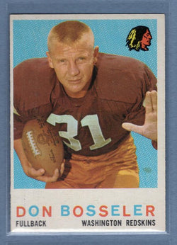 1959 Topps #123 Don Bosseler EX-MT  GO74