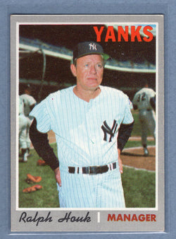 1970 Topps #273 Ralph Houk  (a) EX  GO900