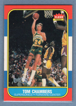 1986 Fleer #15 Tom Chambers  NM