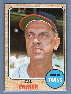 1968 Topps #206 Cal Ermer   EX-MT  GO550