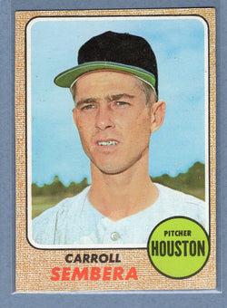 1968 Topps #207 Carroll Sembera   EX-MT  GO550