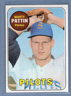 1969 Topps #563 Marty Pattin EX-MT  GO358