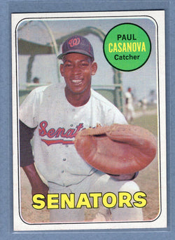 1969 Topps #486 Paul Casanova (b) EX-MT  GOWABB