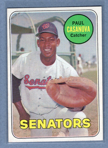 1969 Topps #486 Paul Casanova (b) EX-MT  GOWABB