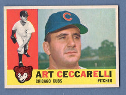 1960 Topps #156 Art Ceccarelli(1) EX-MT     GO153
