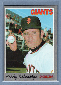 1970 Topps #107 Bobby Etheridge  EX-MT  GO680
