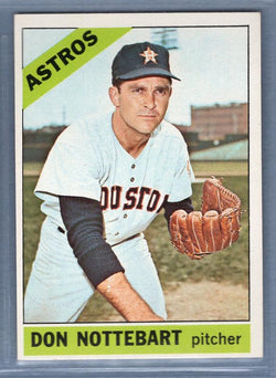 1966 Topps #21 Don Nottebart EX-MT  GO475