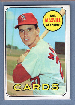 1969 Topps #320 Dal Maxvill (a) EX-MT  GO700