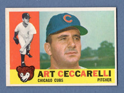 1960 Topps #156 Art Ceccarelli(2) NM     GO153