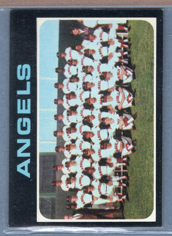 1971 Topps #442 Angels Team  EX  GO747