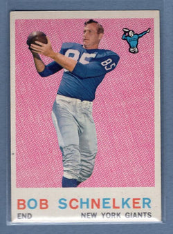 1959 Topps #128 Bob Schnelker EX-MT  GO74